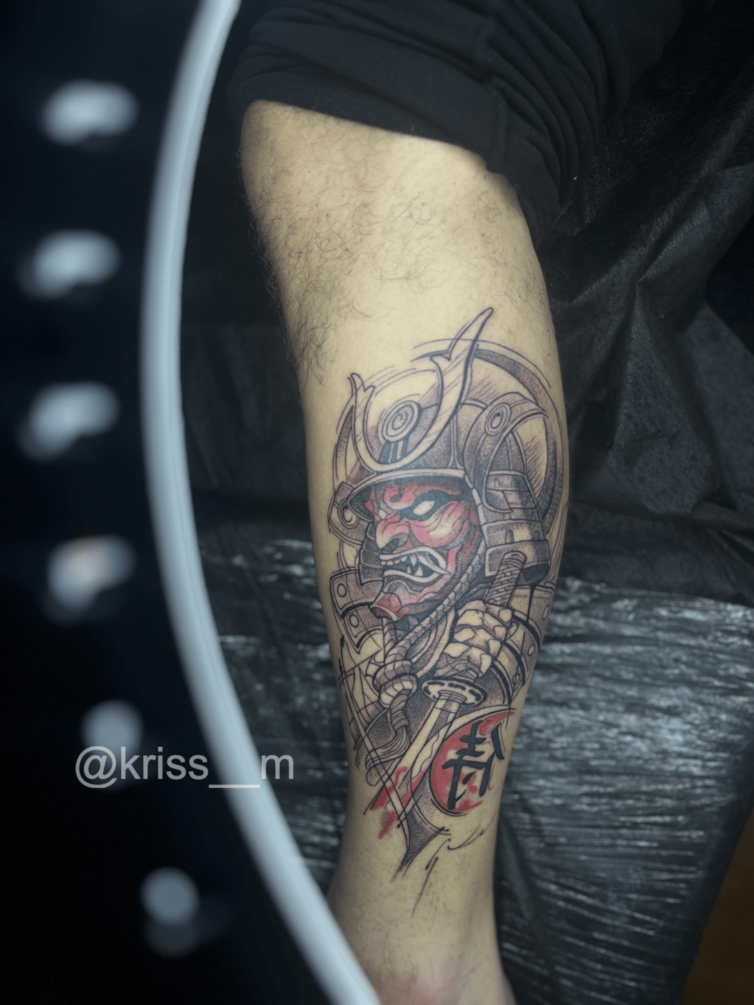 тату самурай, тату майстер kriss__m, Умань