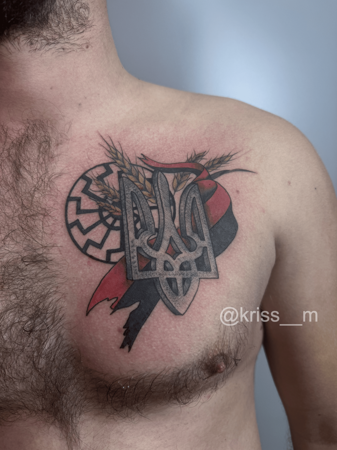 патріотичне тату, тату майстер kriss__m, Умань